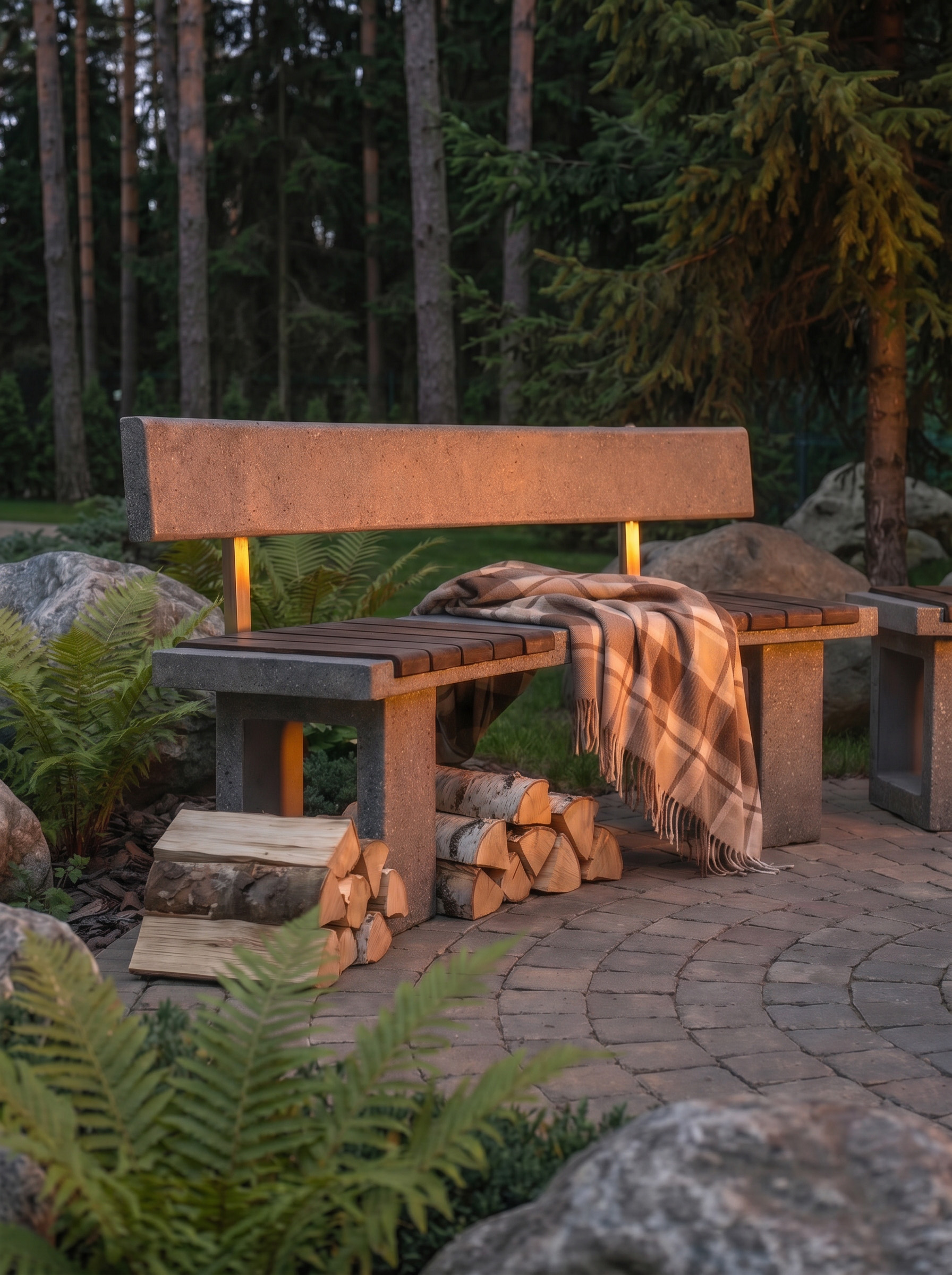 Скамьи полукруглые заказать и купить по цене  ниже рынка от производителя с доставкой.