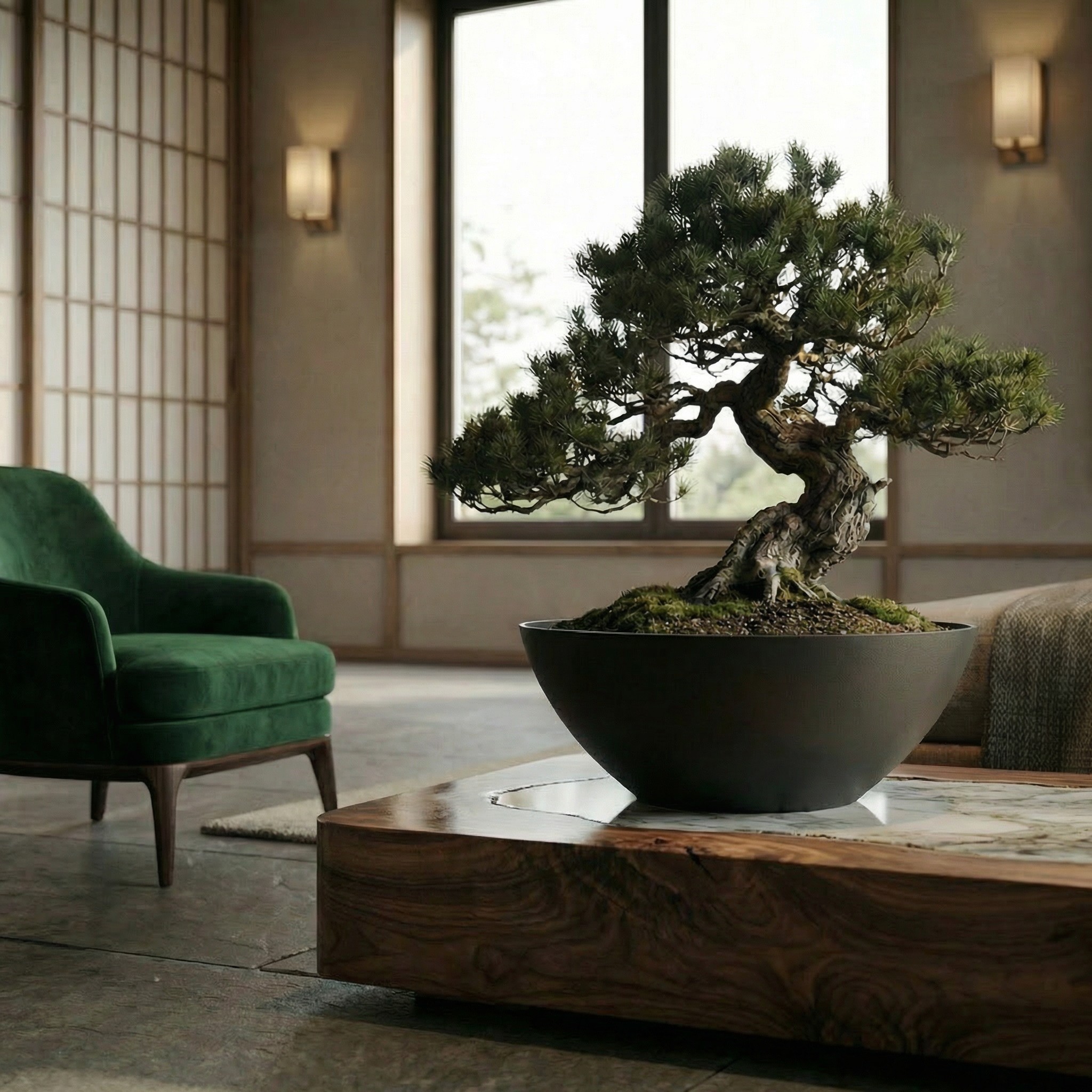 БОНСАЙ Идеально черный