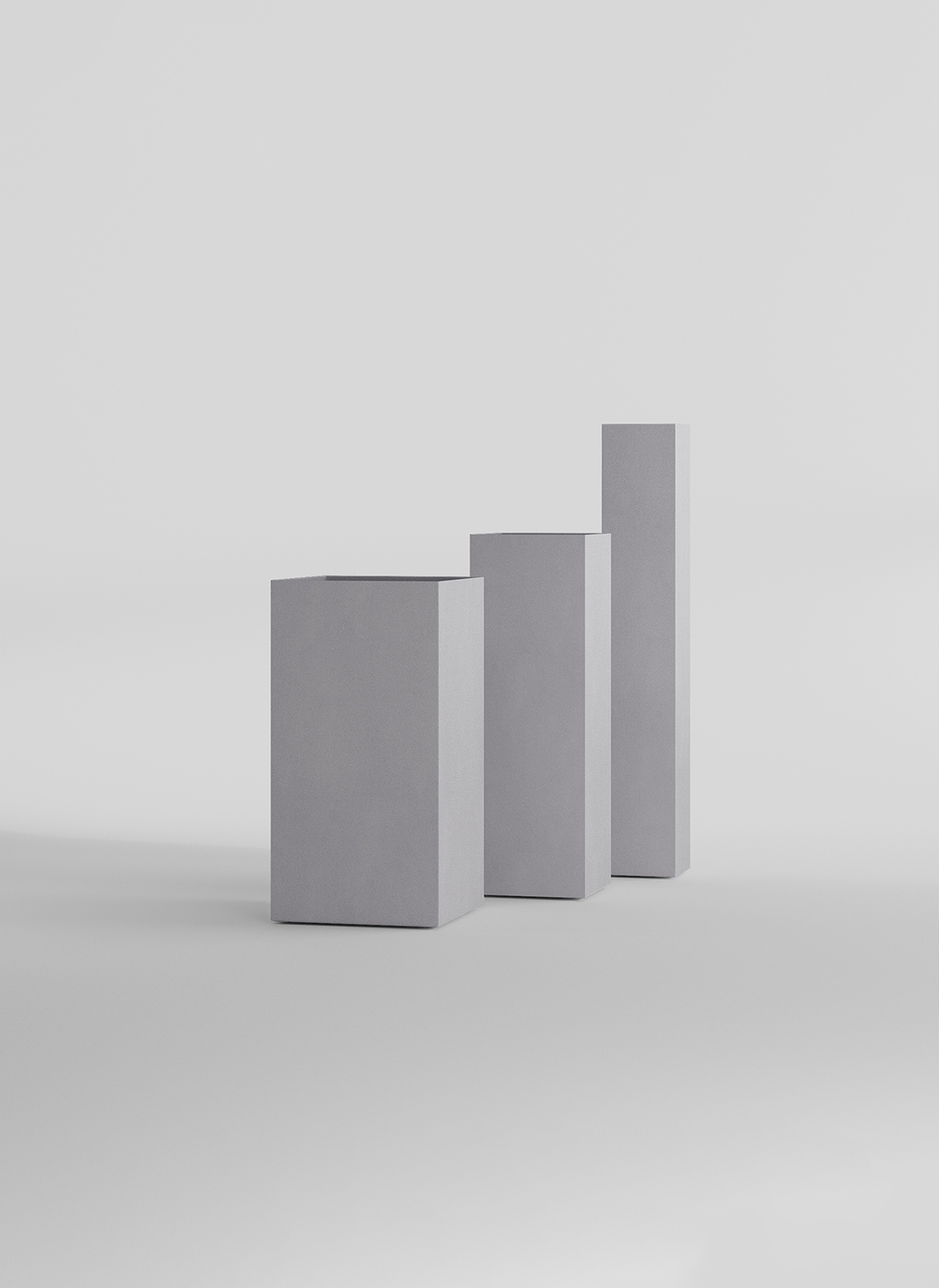 Кашпо CONCRETIKA КОЛОННА ШАЛЕ 20x20x120