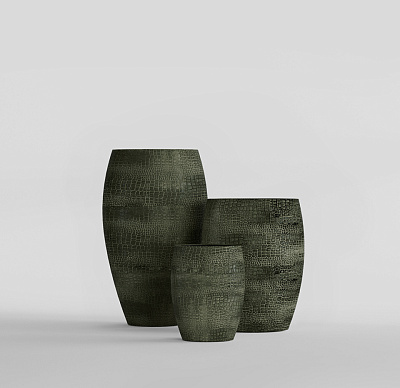Кашпо CONCRETIKA OVAL CAYMAN GREEN D30H41 заказать и купить по цене 11 480 руб ниже рынка от производителя с доставкой.