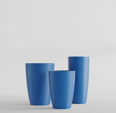 Кашпо CONCRETIKA CONUS DARK BLUE D50H69 заказать и купить по цене 29 280 руб ниже рынка от производителя с доставкой.