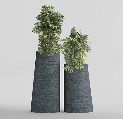 Кашпо CONCRETIKA DUET EROSIA GREY D41H104 заказать и купить по цене 42 090 руб ниже рынка от производителя с доставкой.