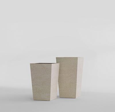 Кашпо CONCRETIKA CONIC EROSIA YELLOW 30x30x50 заказать и купить по цене 15 300 руб ниже рынка от производителя с доставкой.