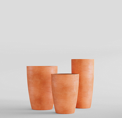 Кашпо CONCRETIKA CONUS RED CLAY D60H130 заказать и купить Кашпо CONCRETIKA CONUS RED CLAY D60H130 заказать и купить по цене 90 210 руб ниже рынка от производителя с доставкой.