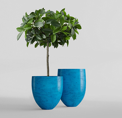 Кашпо CONCRETIKA BARREL COBALT BLUE D44H48 заказать и купить по цене 17 540 руб ниже рынка от производителя с доставкой.