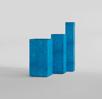 Кашпо CONCRETIKA COLONNA COBALT BLUE 30x30x90 заказать и купить по цене 30 070 руб ниже рынка от производителя с доставкой.