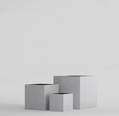 Кашпо CONCRETIKA CUBE SHALE 80x80x80 заказать и купить по цене 72 070 руб ниже рынка от производителя с доставкой.