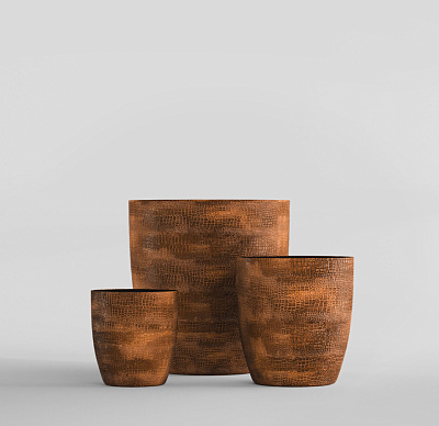 Кашпо CONCRETIKA VASE 3 CAYMAN BROWN D40H45 заказать и купить по цене 15 300 руб ниже рынка от производителя с доставкой.