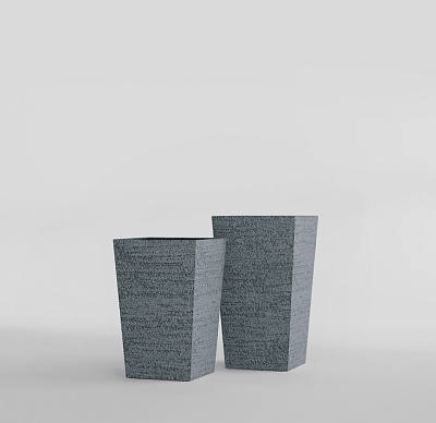 Кашпо CONCRETIKA CONIC EROSIA GREY 40x40x70 заказать и купить по цене 28 060 руб ниже рынка от производителя с доставкой.