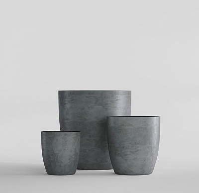 Кашпо CONCRETIKA VASE 3 SMOKEY BLUE D60H65 заказать и купить по цене 40 880 руб ниже рынка от производителя с доставкой.