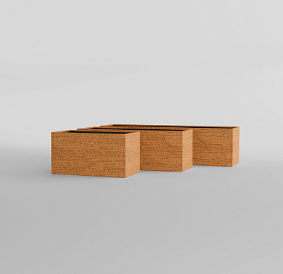 Кашпо CONCRETIKA BALCONY EROSIA OCHRE 80x20x15 заказать и купить по цене 12 760 руб ниже рынка от производителя с доставкой.