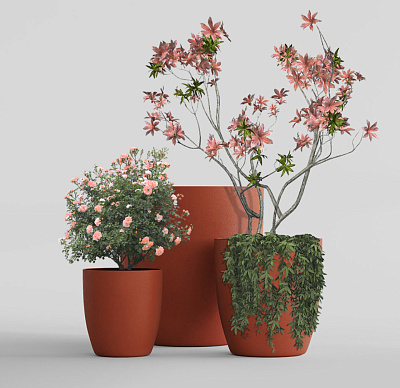 Кашпо CONCRETIKA VASE 3 TERRACOTTA D40H45 заказать и купить по цене 13 310 руб ниже рынка от производителя с доставкой.