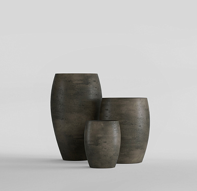 Кашпо CONCRETIKA OVAL BREZENT GREY D60H88 заказать и купить по цене 50 560 руб ниже рынка от производителя с доставкой.