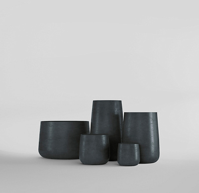 Кашпо CONCRETIKA CONE ANTHRACITE D32H36 заказать и купить по цене 12 240 руб ниже рынка от производителя с доставкой.
