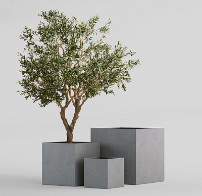 Кашпо CONCRETIKA CUBE LONDON GREY 30x30x30 заказать и купить по цене 9 980 руб ниже рынка от производителя с доставкой.