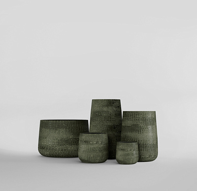Кашпо CONCRETIKA CONE CAYMAN GREEN D38H60 заказать и купить по цене 24 240 руб ниже рынка от производителя с доставкой.