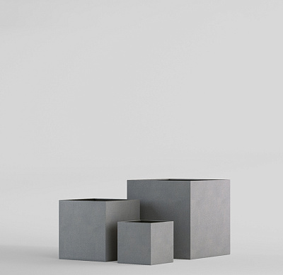 Кашпо CONCRETIKA CUBE LONDON GREY 30x30x30 заказать и купить по цене 9 980 руб ниже рынка от производителя с доставкой.