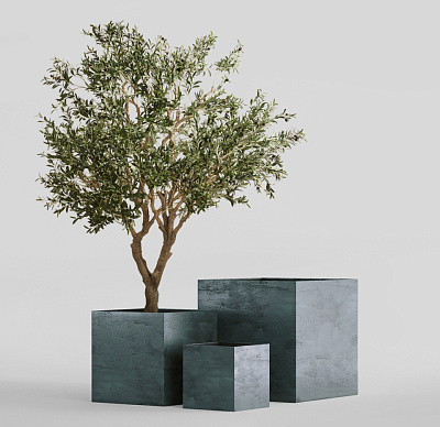 Кашпо CONCRETIKA CUBE OCEAN GREEN 60x60x60 заказать и купить по цене 38 750 руб ниже рынка от производителя с доставкой.