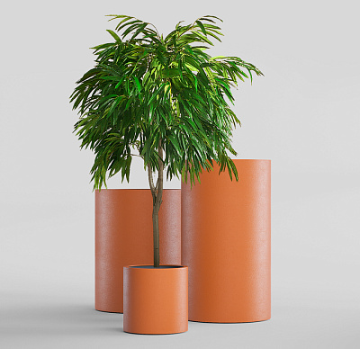 Кашпо CONCRETIKA CYLINDER CARROT D60H90 заказать и купить по цене 52 670 руб ниже рынка от производителя с доставкой.