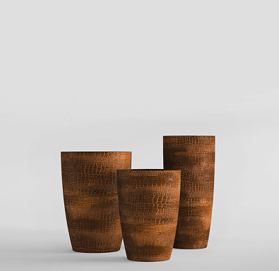 Кашпо CONCRETIKA CONUS CAYMAN BROWN D41H57 заказать и купить по цене 17 850 руб ниже рынка от производителя с доставкой.