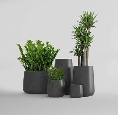 Кашпо CONCRETIKA CONE NERO D32H36 заказать и купить по цене 10 200 руб ниже рынка от производителя с доставкой.
