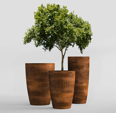 Кашпо CONCRETIKA CONUS CAYMAN BROWN D40H80 заказать и купить по цене 22 950 руб ниже рынка от производителя с доставкой.