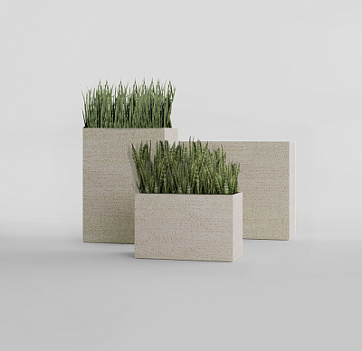 Кашпо CONCRETIKA DIVIDER EROSIA YELLOW 90x35x70 заказать и купить по цене 48 190 руб ниже рынка от производителя с доставкой.