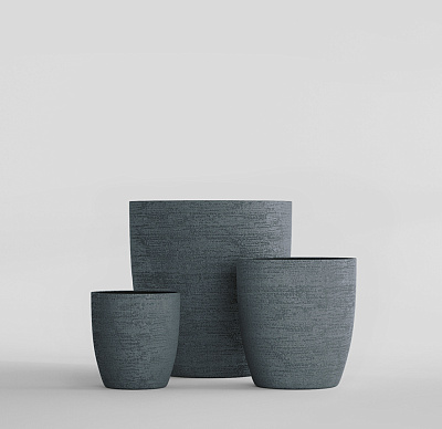 Кашпо CONCRETIKA VASE 3 EROSIA GREY D40H45 заказать и купить по цене 15 300 руб ниже рынка от производителя с доставкой.