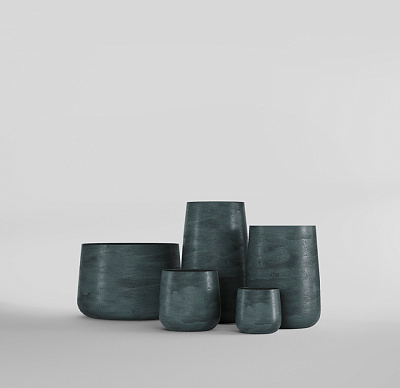 Кашпо CONCRETIKA CONE OCEAN GREEN D36H75 заказать и купить по цене 30 600 руб ниже рынка от производителя с доставкой.