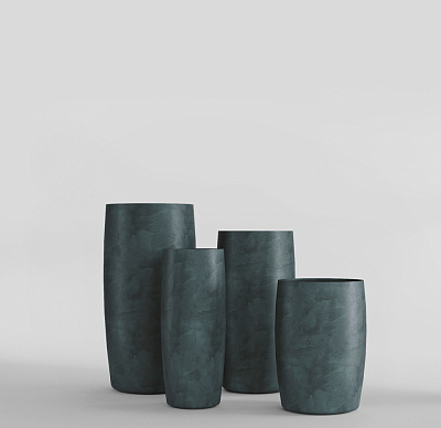 Кашпо CONCRETIKA CIGAR OCEAN GREEN D37H57 заказать и купить по цене 22 620 руб ниже рынка от производителя с доставкой.