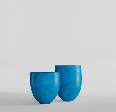 Кашпо CONCRETIKA BARREL COBALT BLUE D44H48 заказать и купить по цене 17 540 руб ниже рынка от производителя с доставкой.