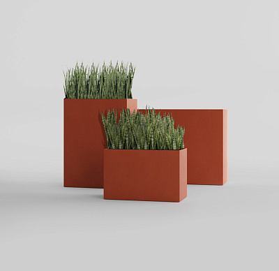 Кашпо CONCRETIKA DIVIDER TERRACOTTA 60x35x80 заказать и купить Кашпо CONCRETIKA DIVIDER TERRACOTTA 60x35x80 заказать и купить по цене 38 580 руб ниже рынка от производителя с доставкой.