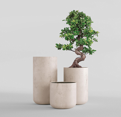 Кашпо CONCRETIKA TOPPER CONCRETE WHITE D40H90 заказать и купить по цене 31 930 руб ниже рынка от производителя с доставкой.