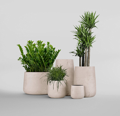 Кашпо CONCRETIKA CONE CONCRETE WHITE D38H60 заказать и купить по цене 25 280 руб ниже рынка от производителя с доставкой.