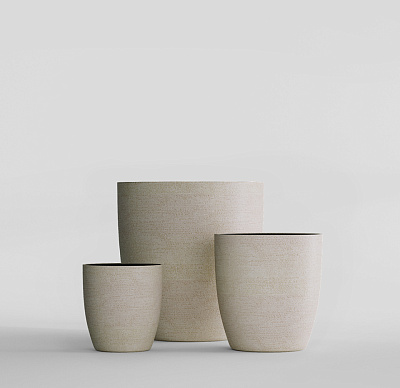 Кашпо CONCRETIKA VASE 3 EROSIA YELLOW D40H45 заказать и купить по цене 15 300 руб ниже рынка от производителя с доставкой.