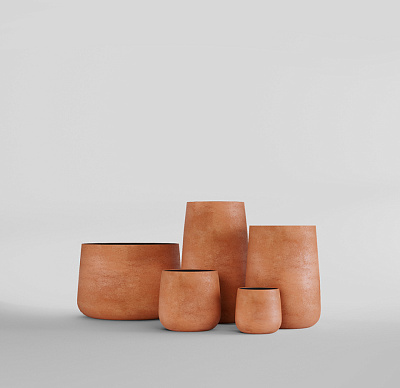Кашпо CONCRETIKA CONE RED CLAY D38H60 заказать и купить по цене 23 800 руб ниже рынка от производителя с доставкой.