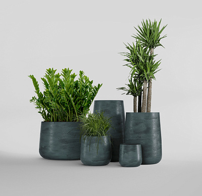 Кашпо CONCRETIKA CONE OCEAN GREEN D38H41 заказать и купить по цене 17 290 руб ниже рынка от производителя с доставкой.