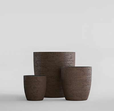 Кашпо CONCRETIKA VASE 3 EROSIA BROWN D40H45 заказать и купить по цене 15 300 руб ниже рынка от производителя с доставкой.
