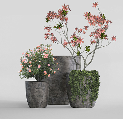 Кашпо CONCRETIKA VASE 3 CONCRETE GREY DARK D90H95 заказать и купить по цене 93 410 руб ниже рынка от производителя с доставкой.