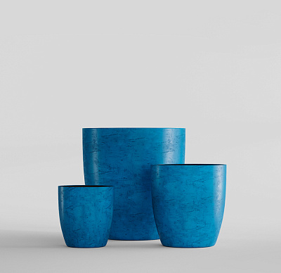Кашпо CONCRETIKA VASE 3 COBALT BLUE D60H65 заказать и купить по цене 38 510 руб ниже рынка от производителя с доставкой.