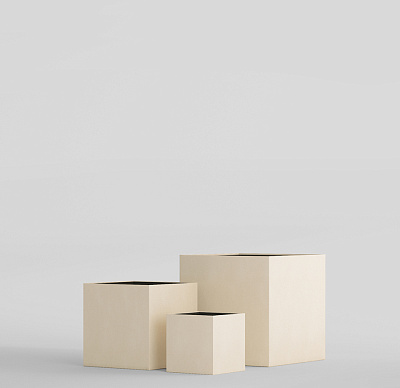 Кашпо CONCRETIKA CUBE SAHARA 30x30x30 заказать и купить по цене 9 980 руб ниже рынка от производителя с доставкой.