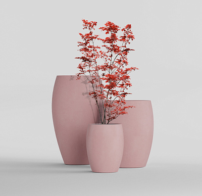 Кашпо CONCRETIKA OVAL COCOA D41H82 заказать и купить по цене 26 610 руб ниже рынка от производителя с доставкой.